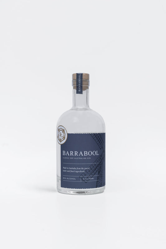 Barrabool Gin - Classic Dry Australian Gin - 700ml (6 Bottles)
